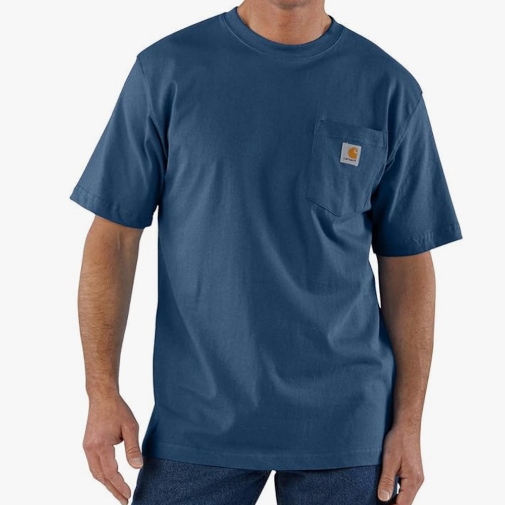 Carhartt Loose fit Blue Short Sleeve Tee  XL